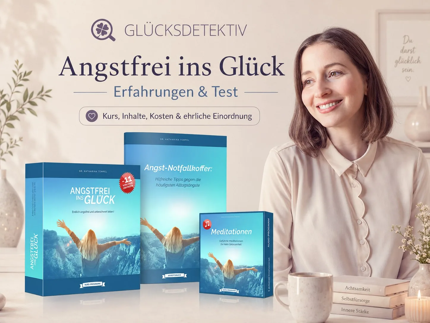 Angstfrei ins Glück – Kurs von Dr. Katharina Tempel