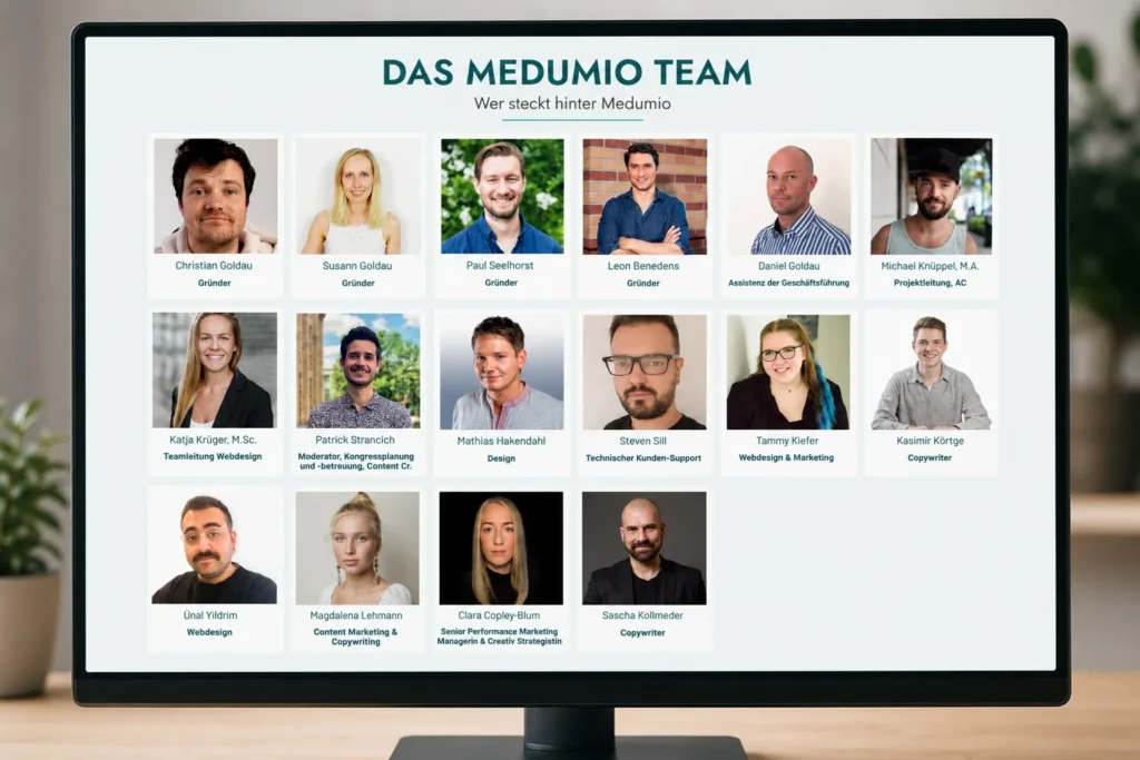 Impressum von Medumio – Salutem Solution OHG Berlin