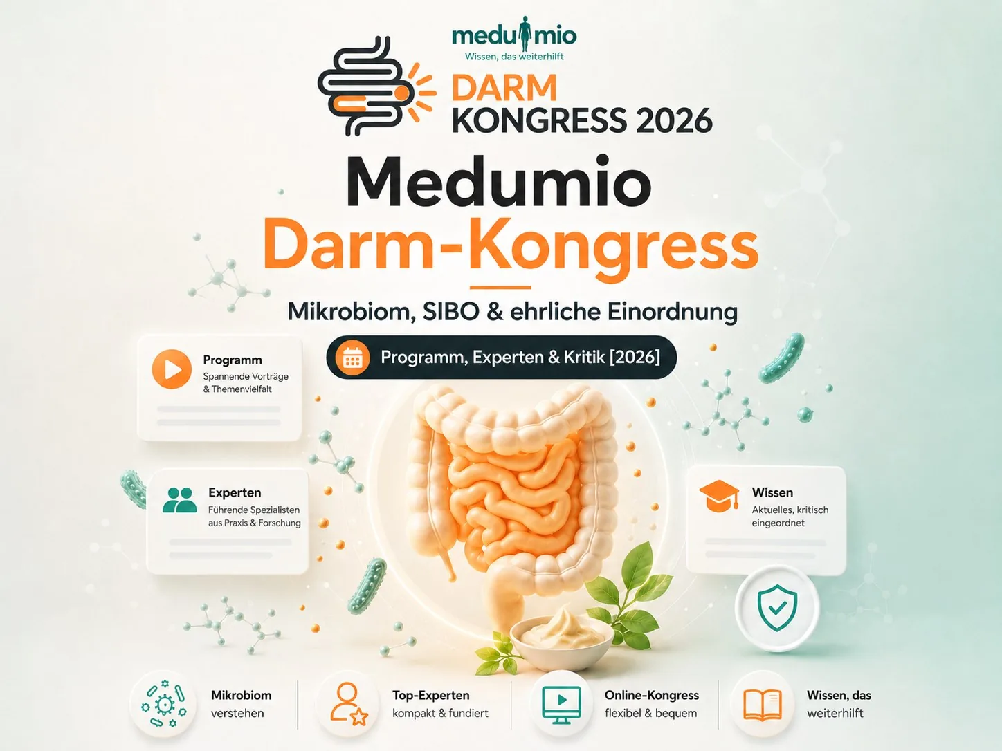 Medumio Darm-Kongress – Mikrobiom, SIBO & ehrliche Einordnung