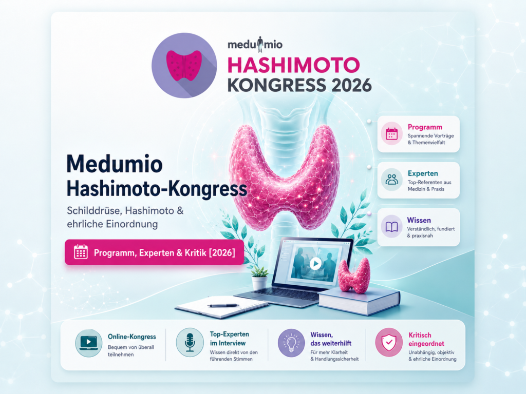 Medumio Hashimoto-Kongress – Schilddrüse, Hashimoto & ehrliche Einordnung