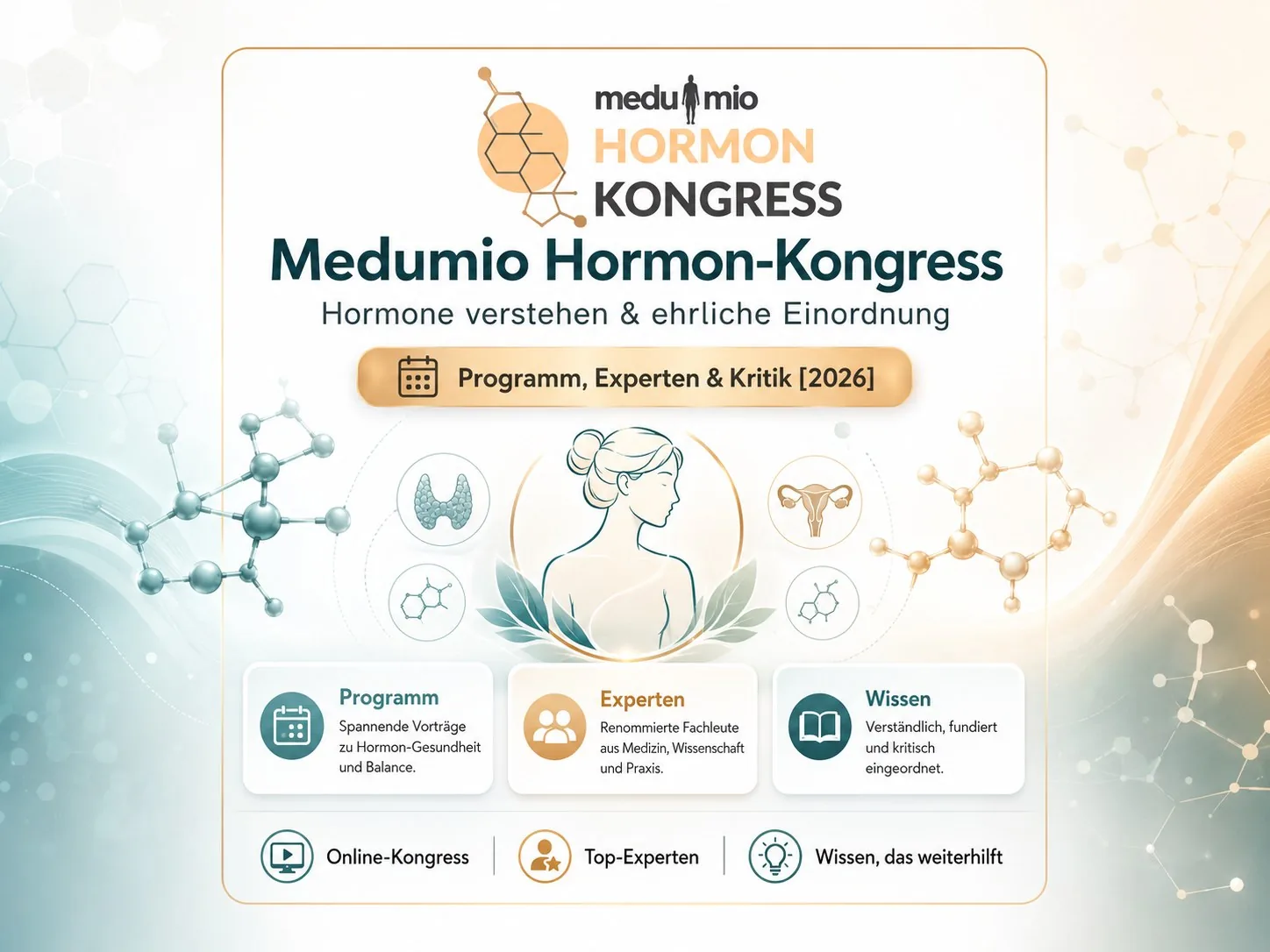 Medumio Hormon-Kongress – Wechseljahre, Frauenhormone & ehrliche Einordnung