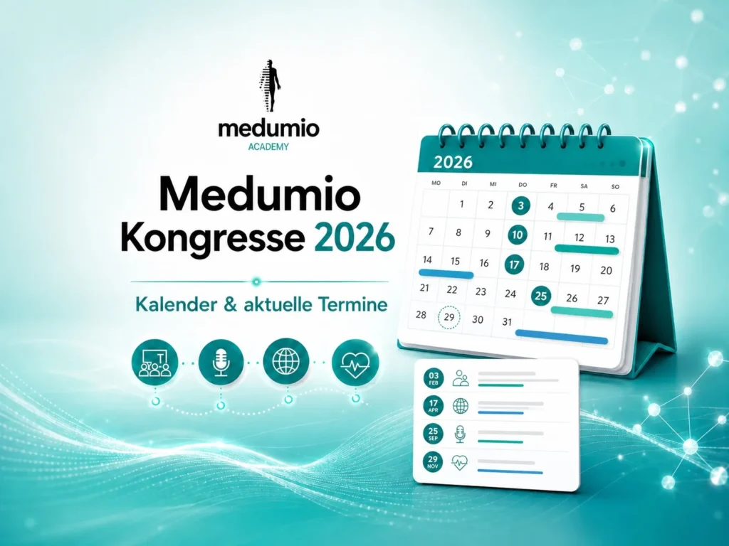 Medumio Kongresse 2026: Kalender & aktuelle Termine